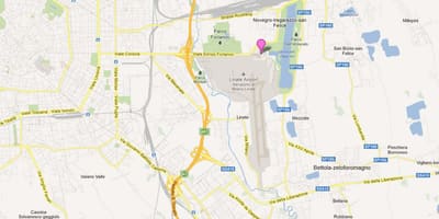 Aeropuertos de milán mapa de italia