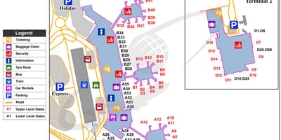 Milano aeropuerto mapa
