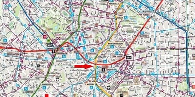Milano navigli mapa